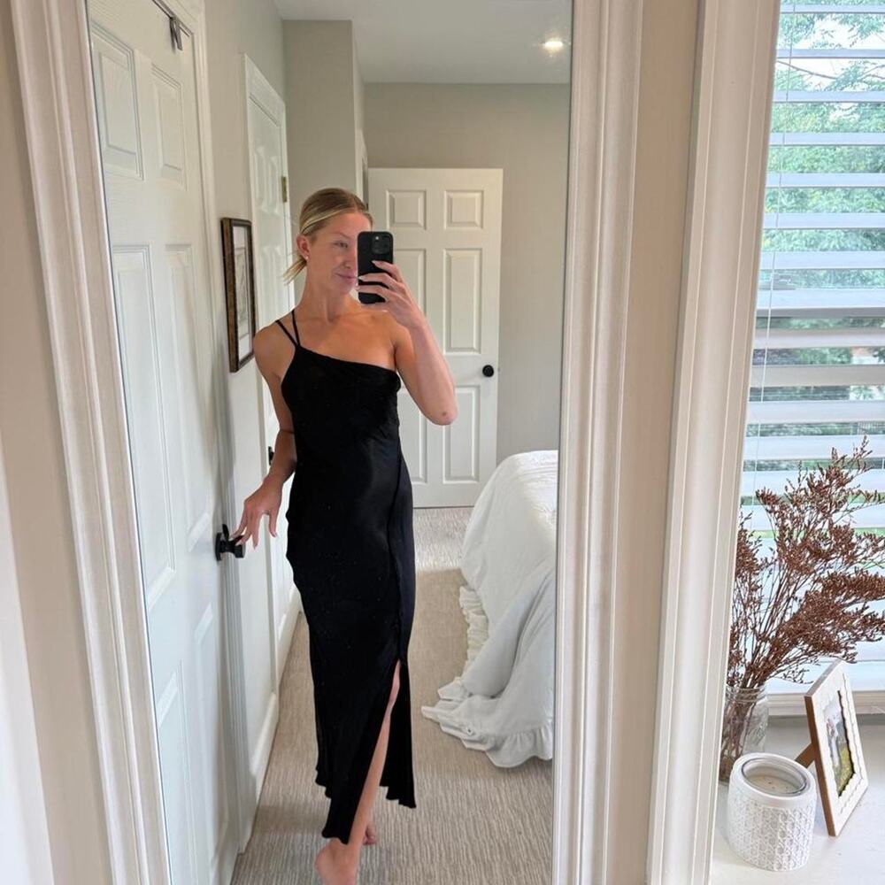 Blank london black maxi dress